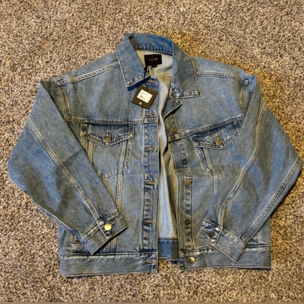 Joe's Jeans Womens The Oversized Jean Jacket Size Small Roanoke NWT $228